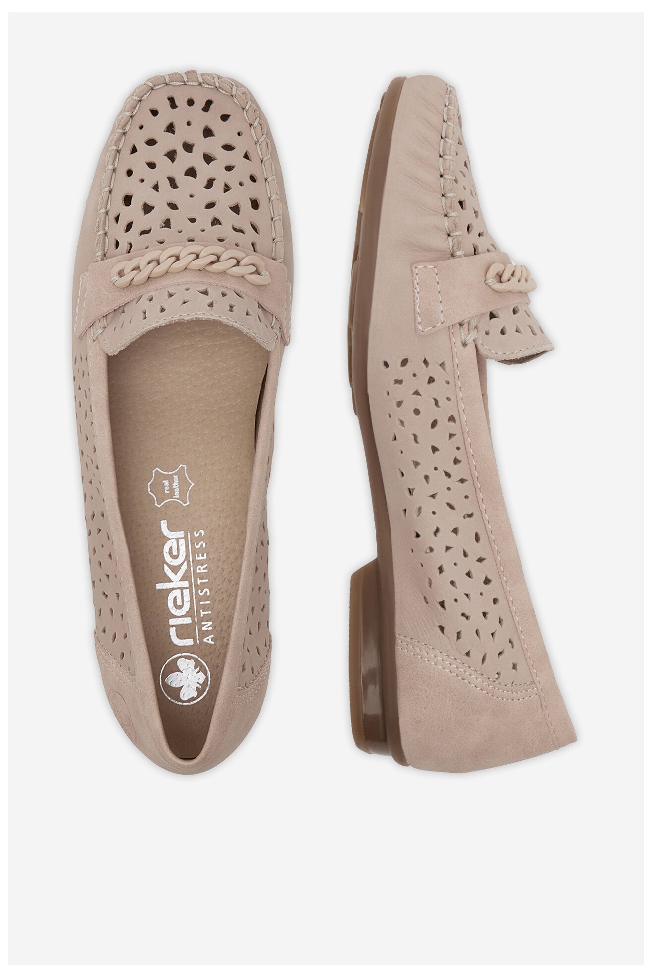 Мокасини Rieker 40068-61 БЕЖОВ