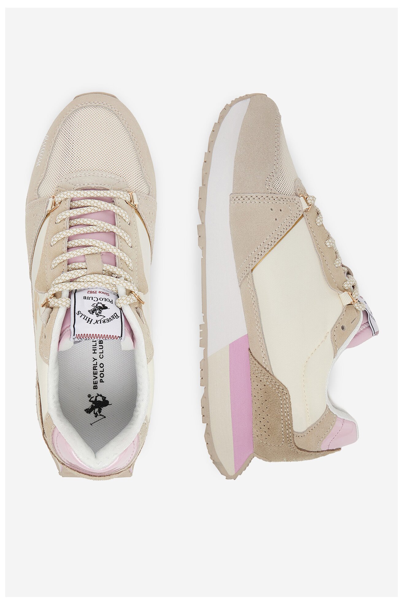 Obuwie sportowe Beverly Hills Polo Club CRUZ MIX 2 Fioletowy