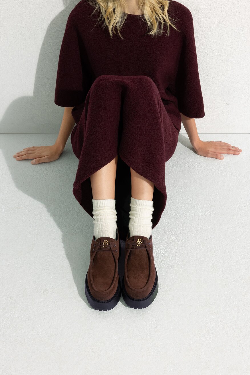 
                Pantofi casual Badura MARO ÎNCHIS - 5906751397787