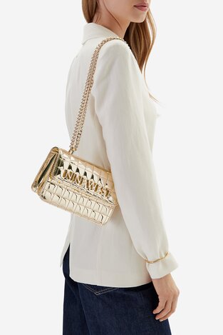 Сумка З Ремінцем NINE WEST EO-GLAMERCY-GRACE-LX10060 ЗОЛОТИЙ