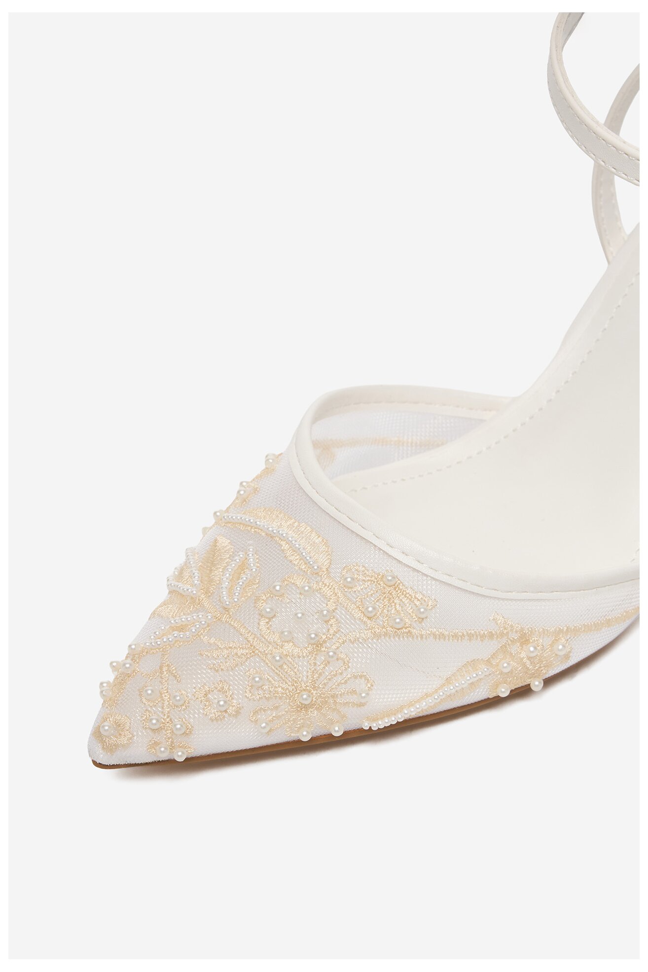 Czółenka DeeZee CEO-CD25-09-3 Biały