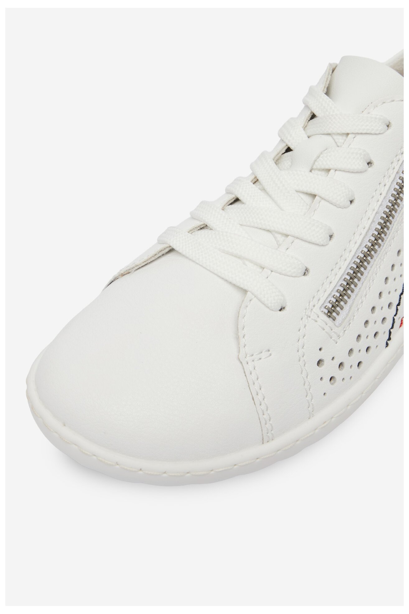 Półbuty Rieker CEO-52824-80 Biały