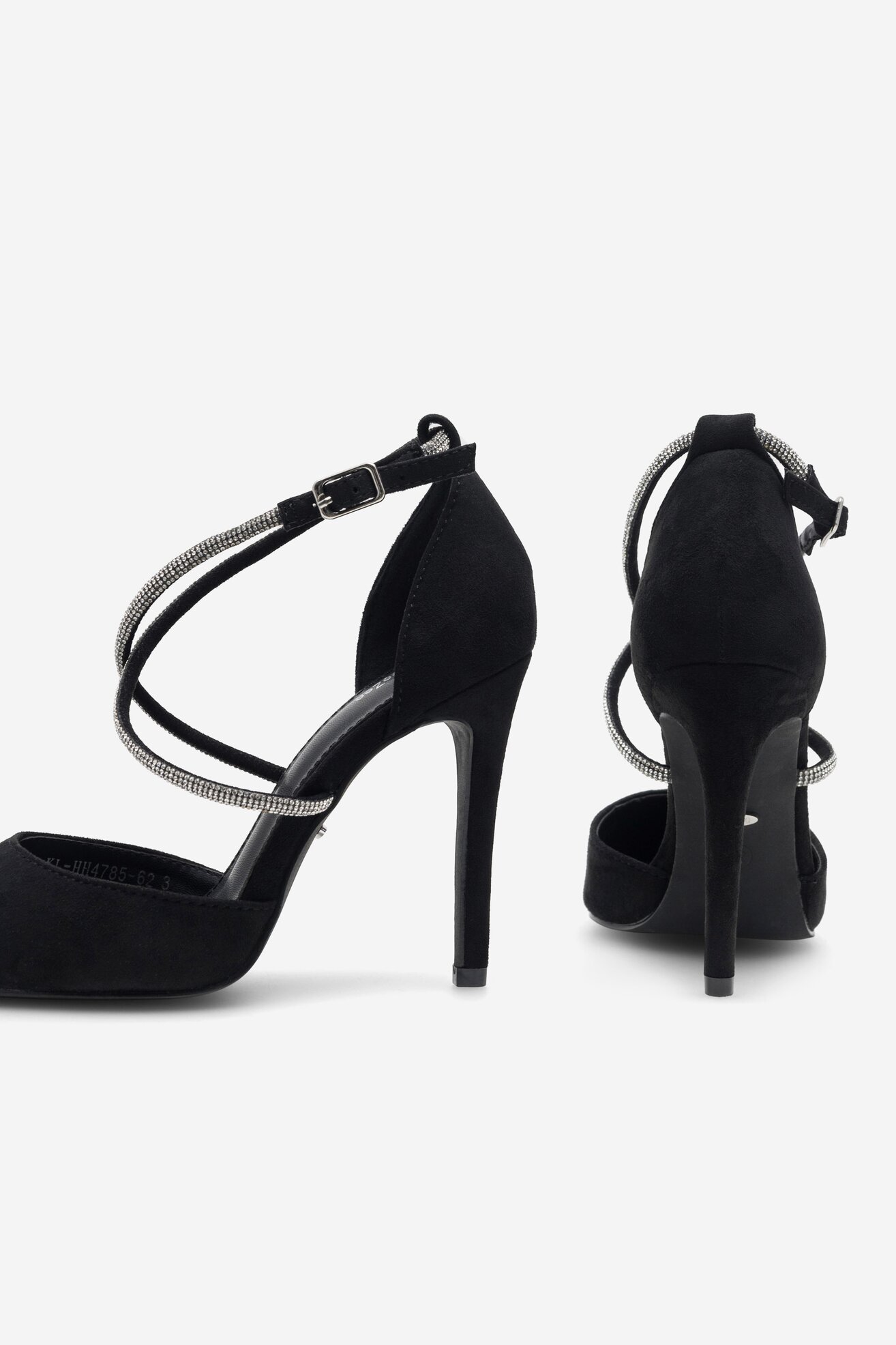 Czółenka DeeZee LARISSA KL-HH4785-62 Czarny