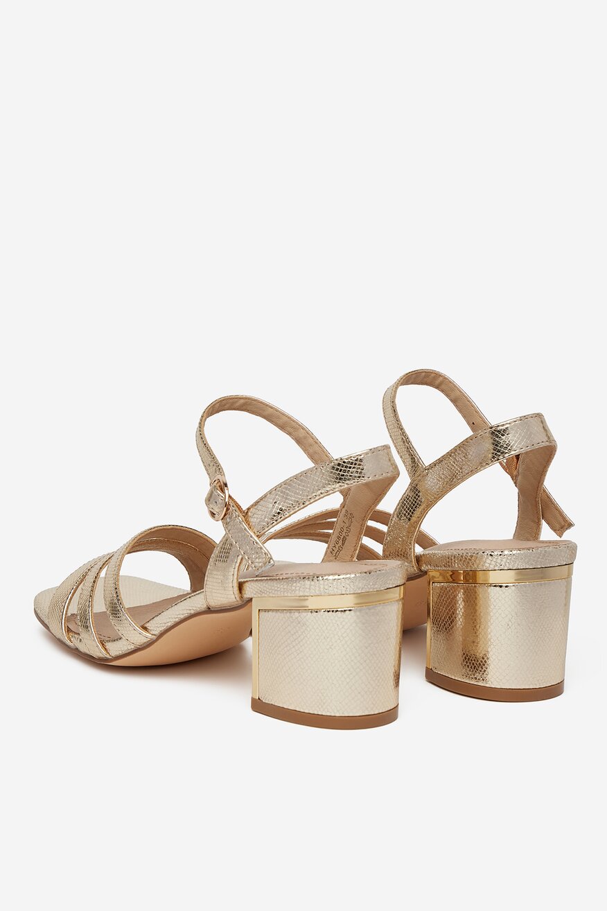 Szandál Lasocki ARANY - 5903698786582