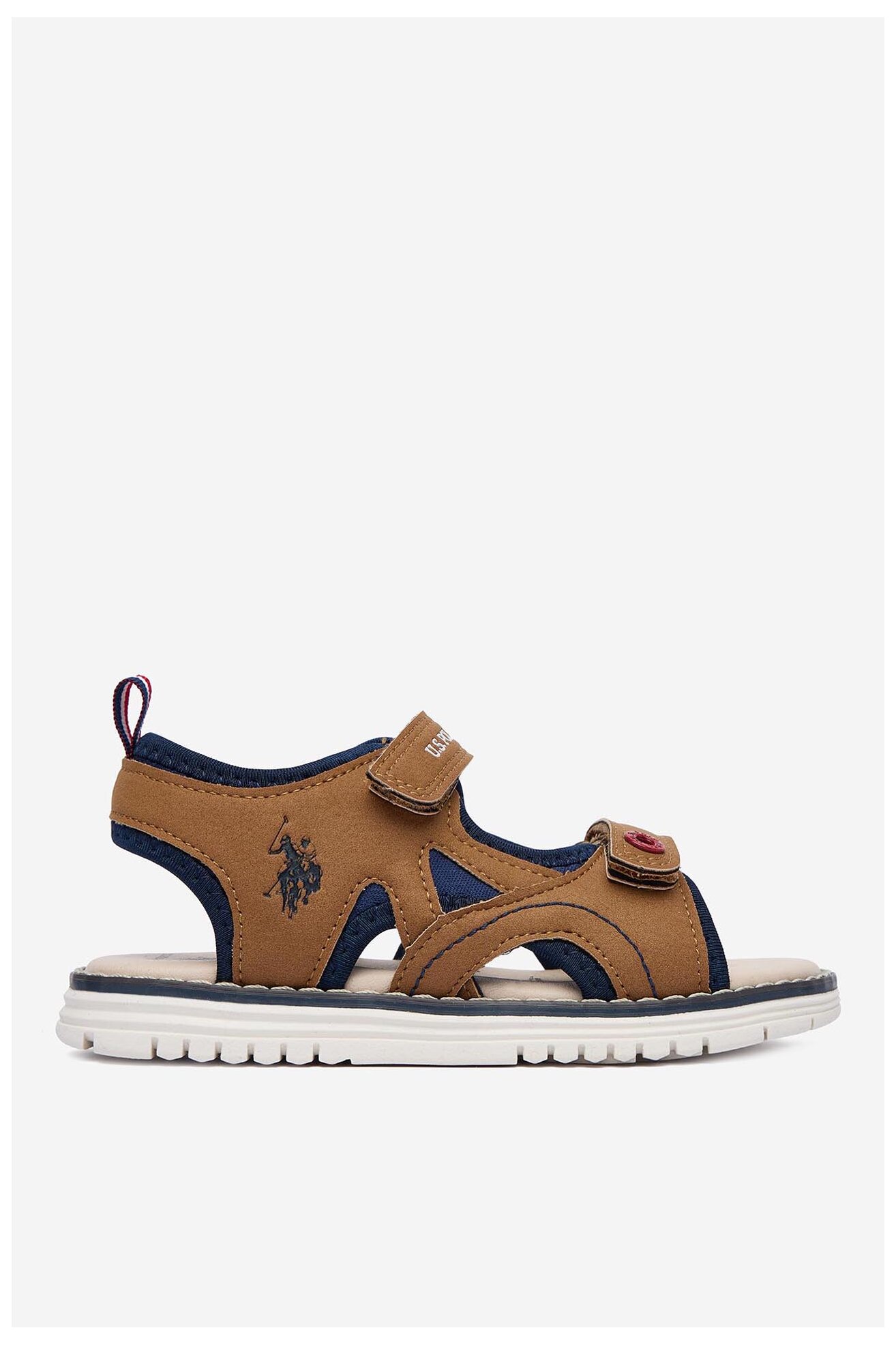 Sandały U.S. POLO ASSN. EO-GARDA002K/6Y1 Brązowy