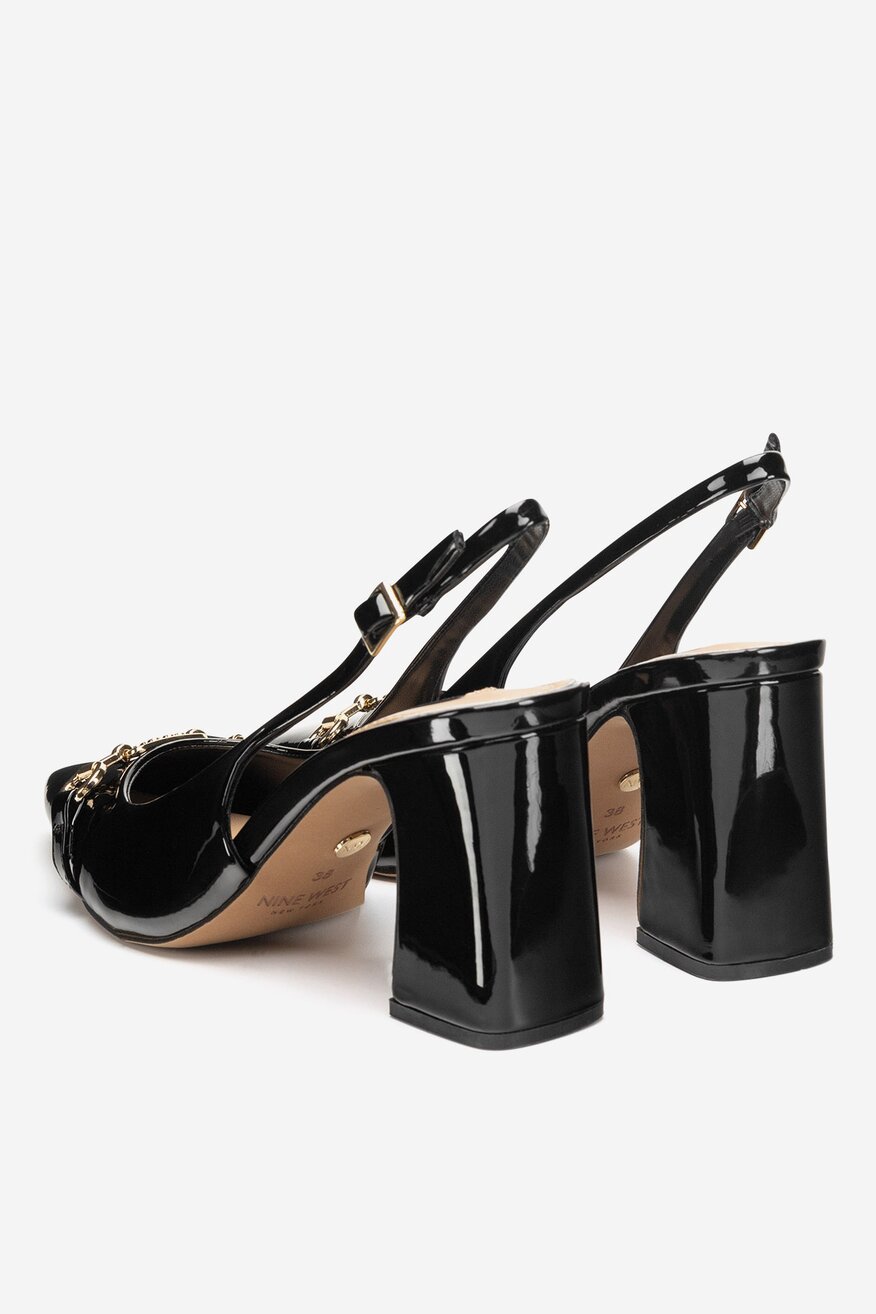 Pantofi cu toc NINE WEST NEGRU - 5906751031445