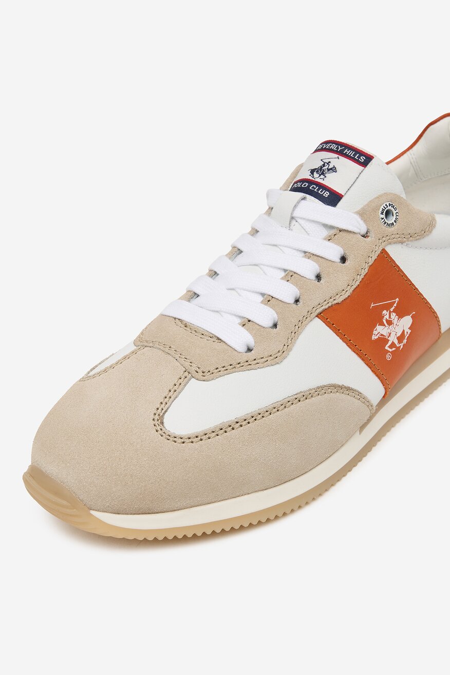 Beverly Hills Polo Club - Sneakersy skórzane - 5907964014034