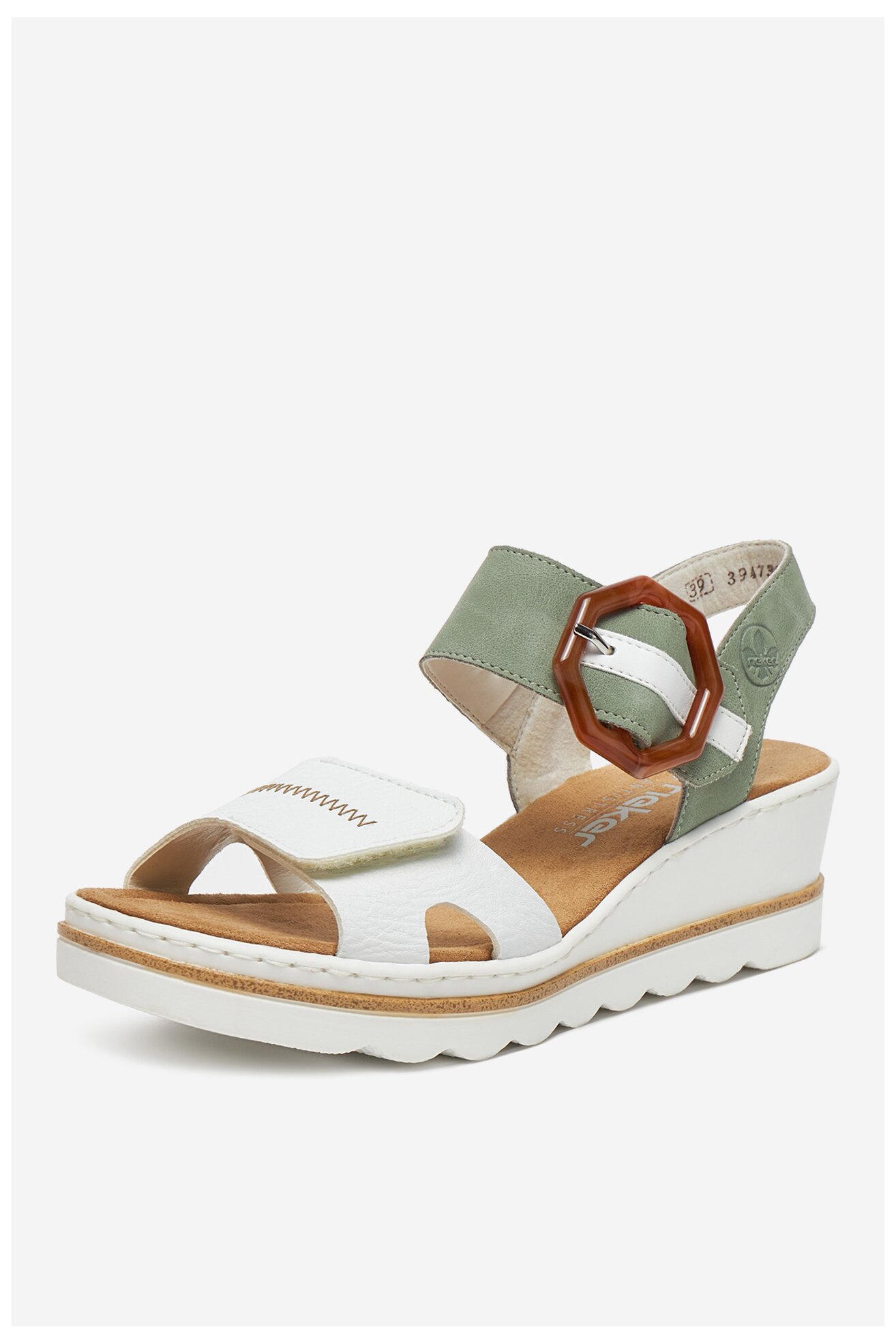 Sandale Rieker 67476-81 ALB