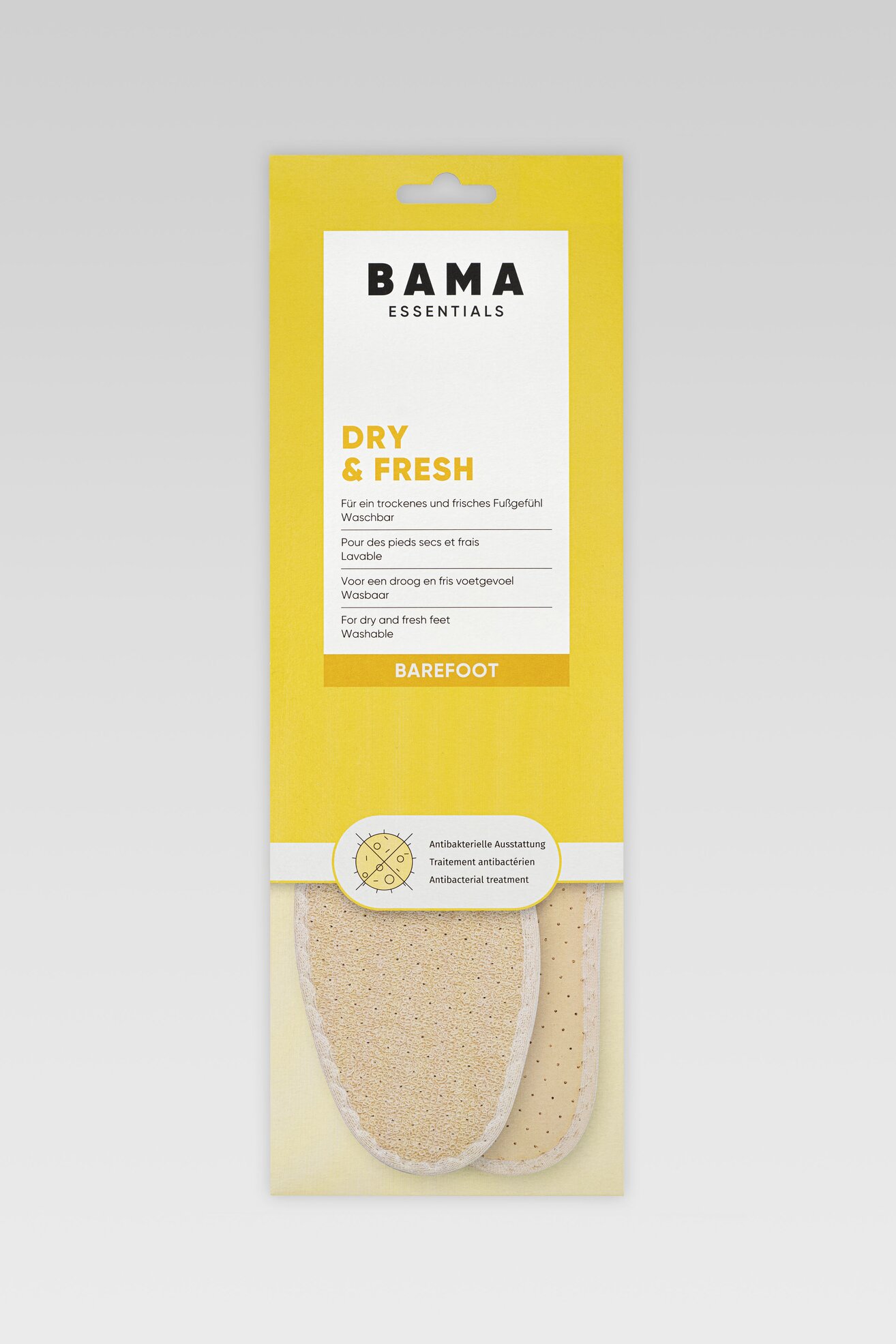 Wkładki do obuwia BAMA WKŁADKA DRY & FRESH Beżowy