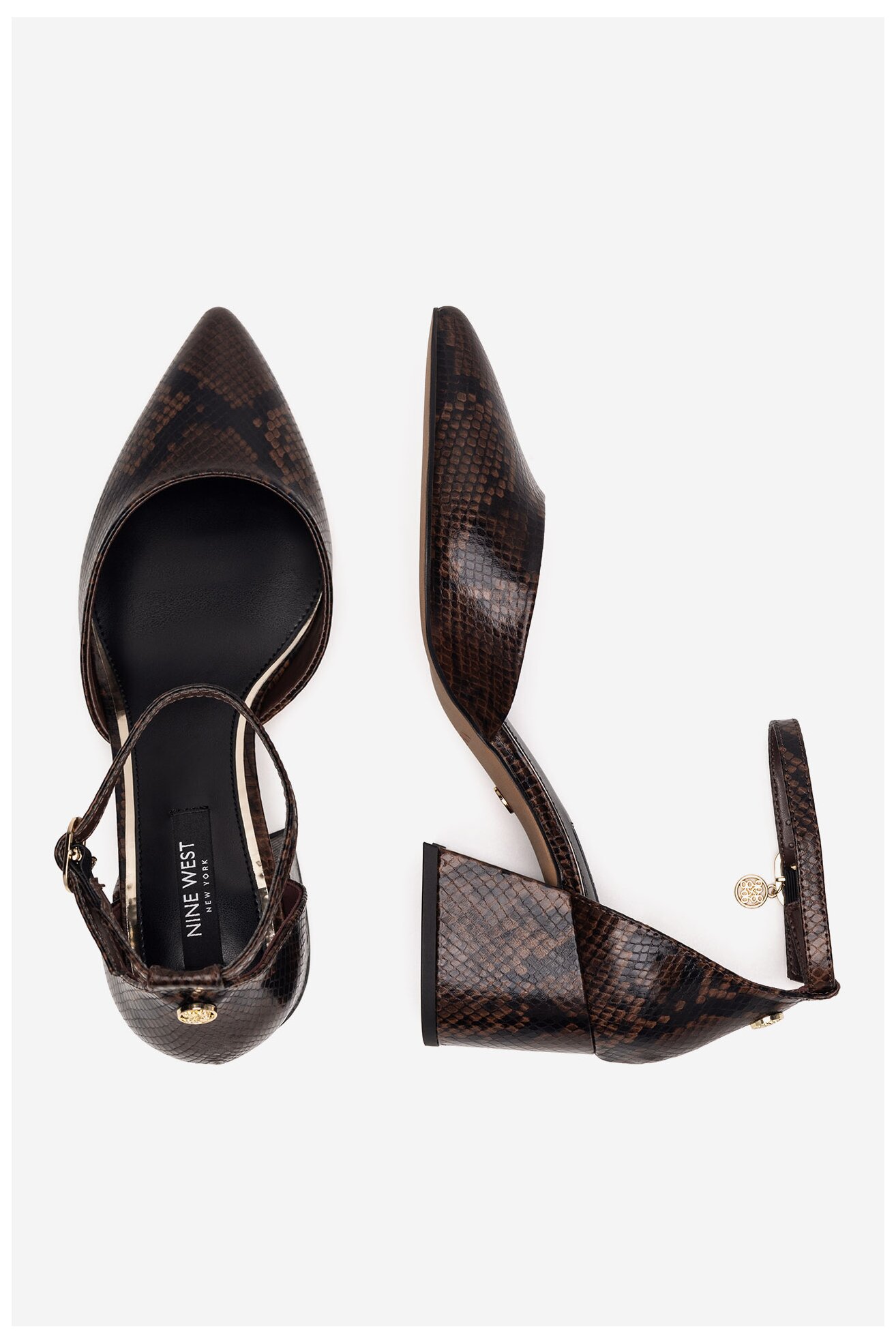 Pantofi cu toc NINE WEST WFA3358-1 MARO