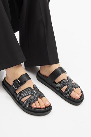 Шльопанець Jenny L06062024 ЧОРНИЙ