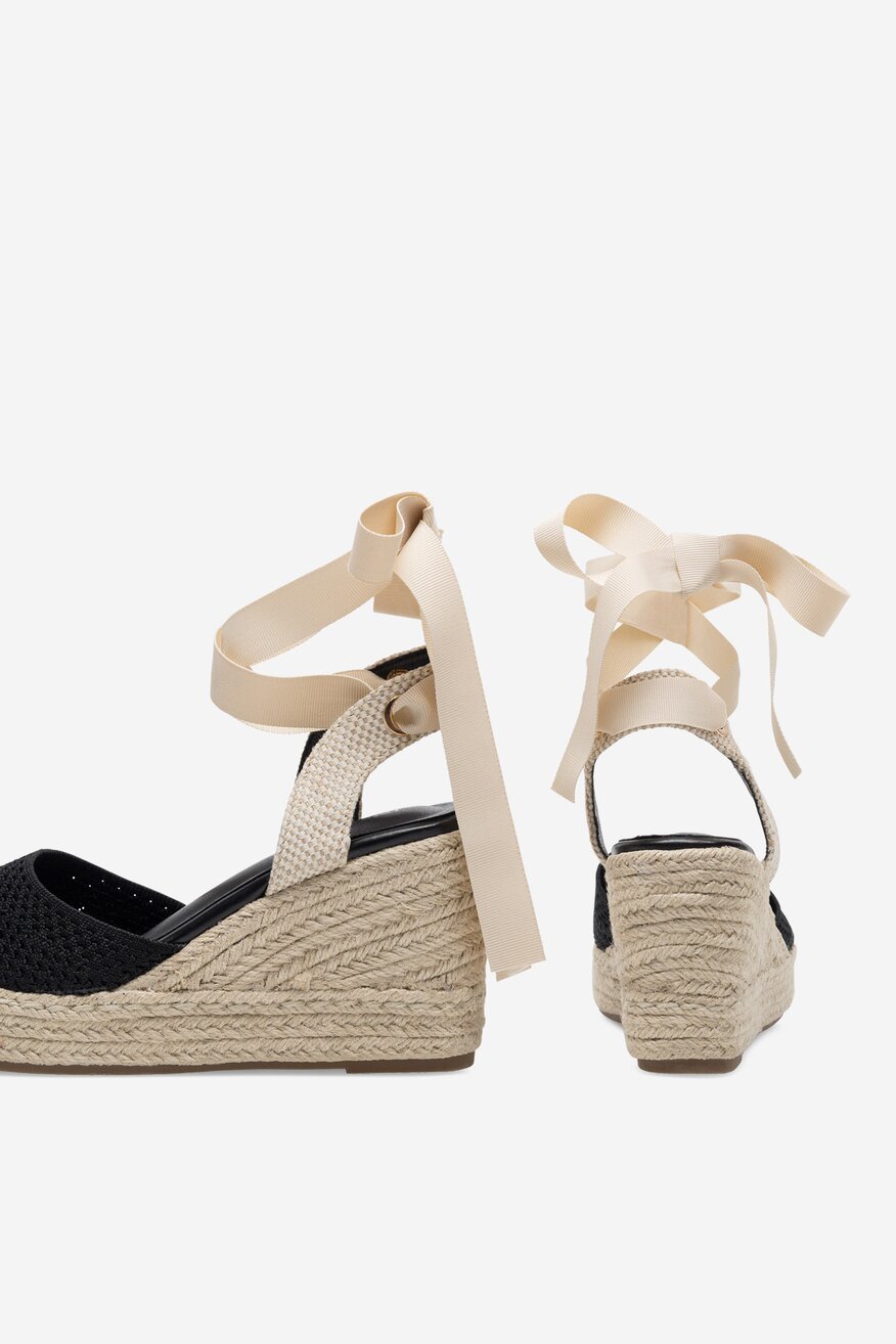 DeeZee - Espadryle na koturnie - 5905588543374