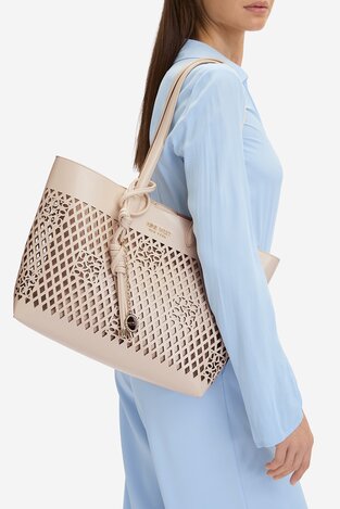 Сумка З Ремінцем NINE WEST CEO-BLEEKER PETAL-LDA8699A БЕЖЕВИЙ