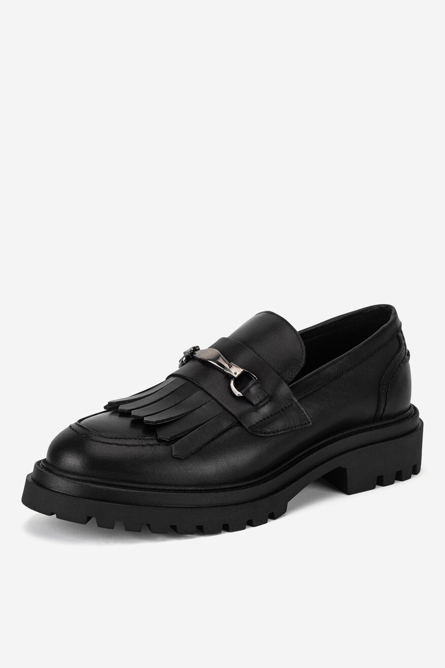 Gino Rossi - Loafersy skórzane - 5905588818151