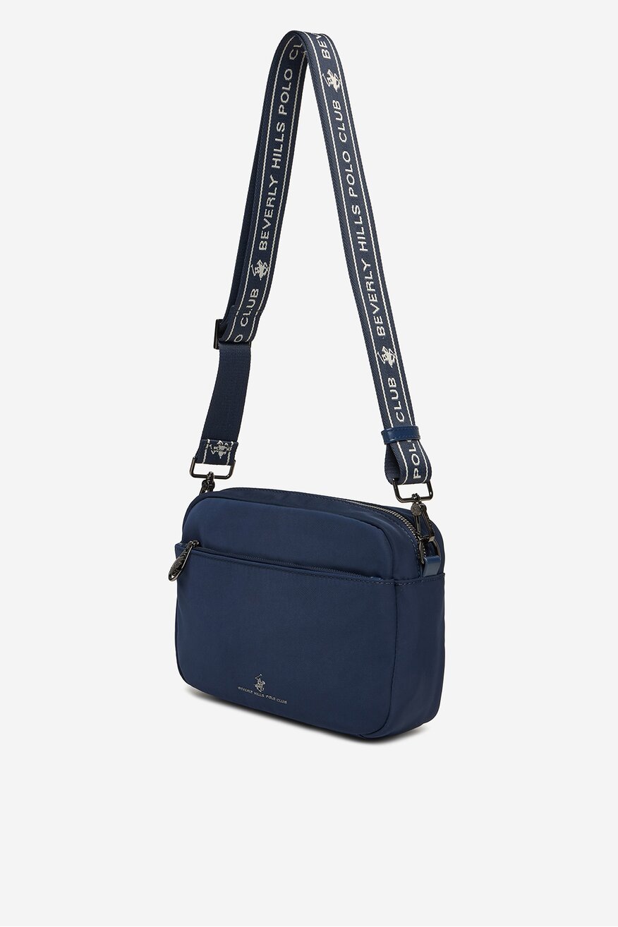 Дамска чанта Beverly Hills Polo Club КОБАЛТОВО СИНЬО - 5906751521892