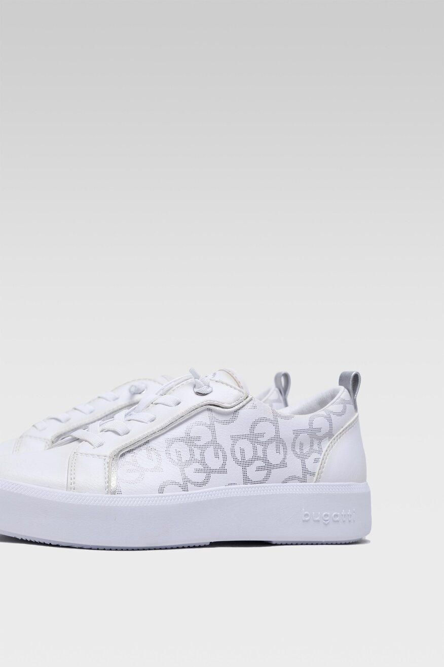 
                Bugatti - Półbuty pastelowe białe - 5904248309084