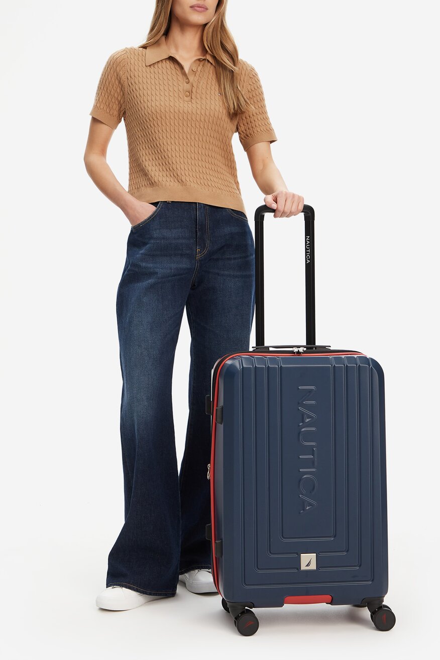 
                NAUTICA - Walizka średnia na kółkach - 5906751162729