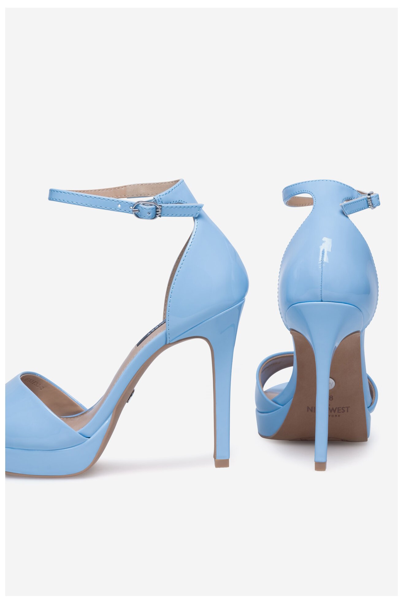 Sandały NINE WEST WFA2733-2 Niebieski jasny