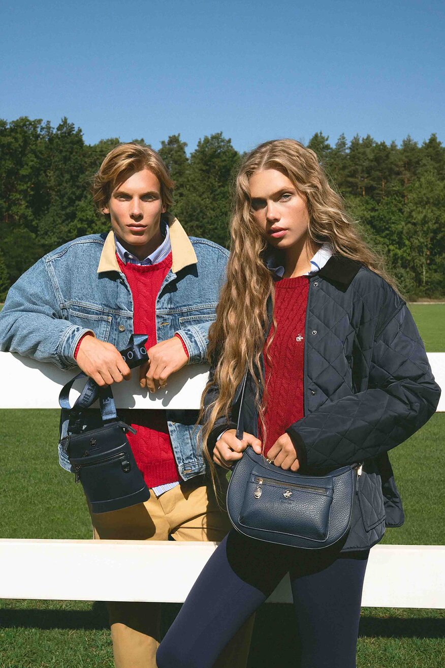 Geantă de mână Beverly Hills Polo Club BLEUMARIN - 5906751252567