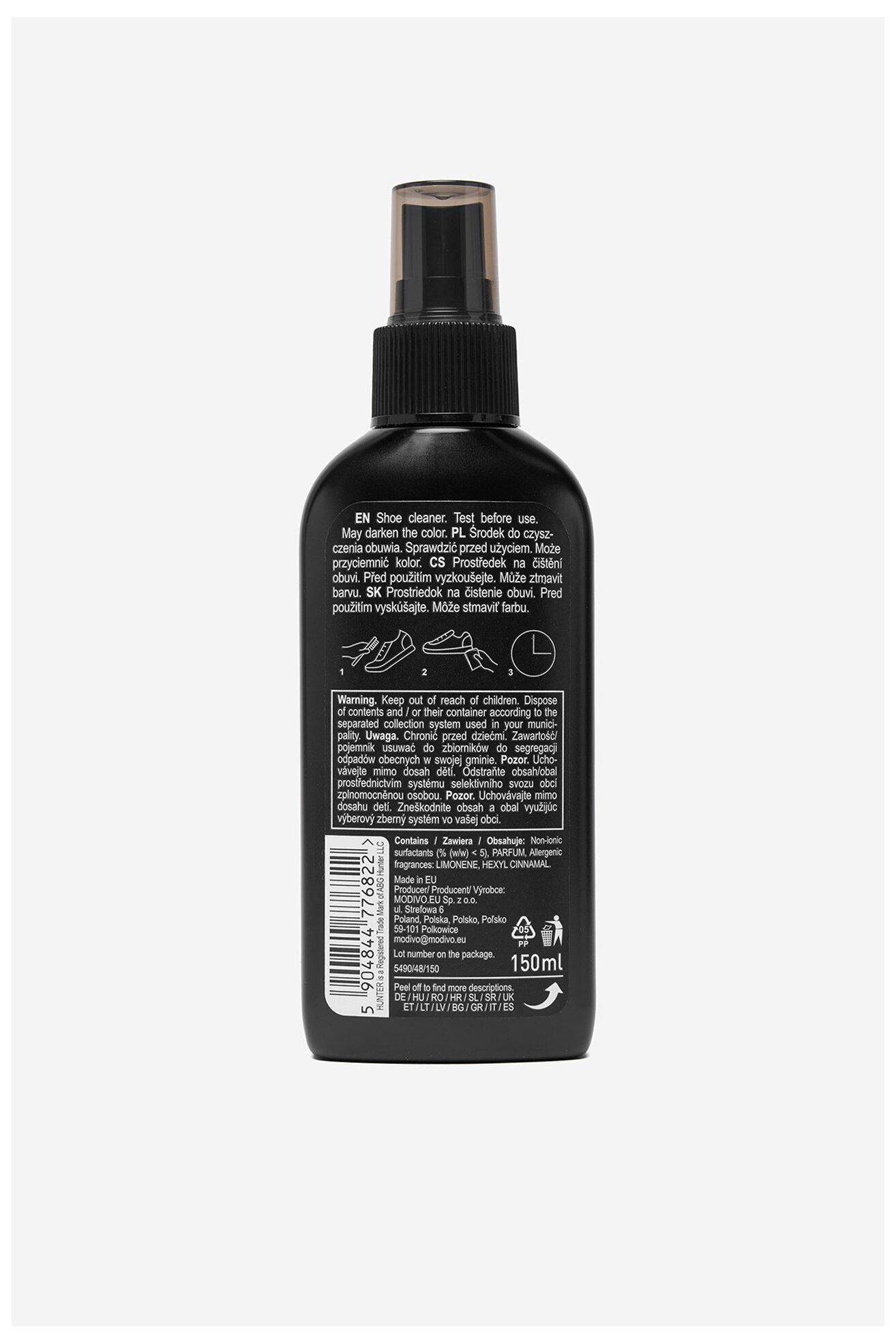 Cipőápoló HUNTER CARE KIT FEKETE