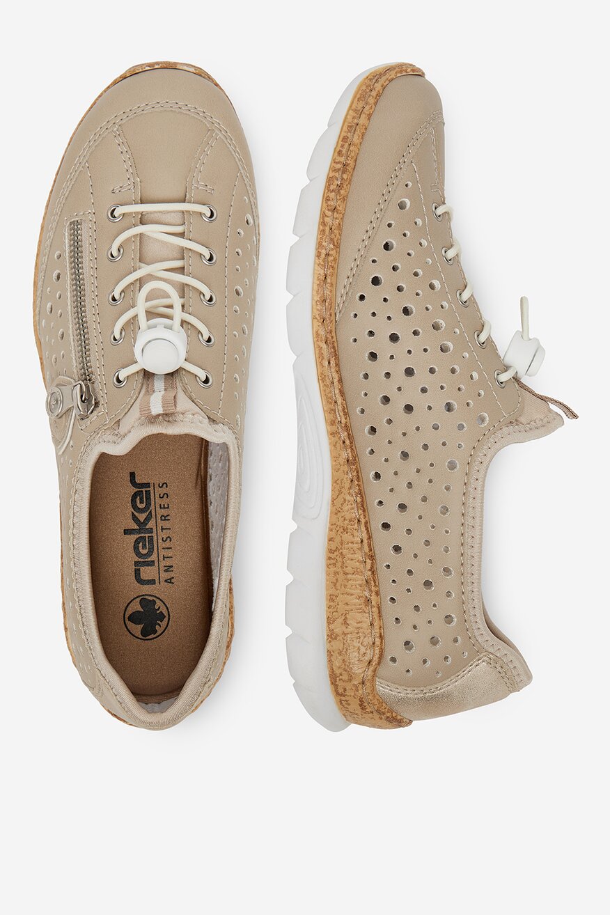 
                Половинки обувки Rieker БЕЖОВ - 2230078422246