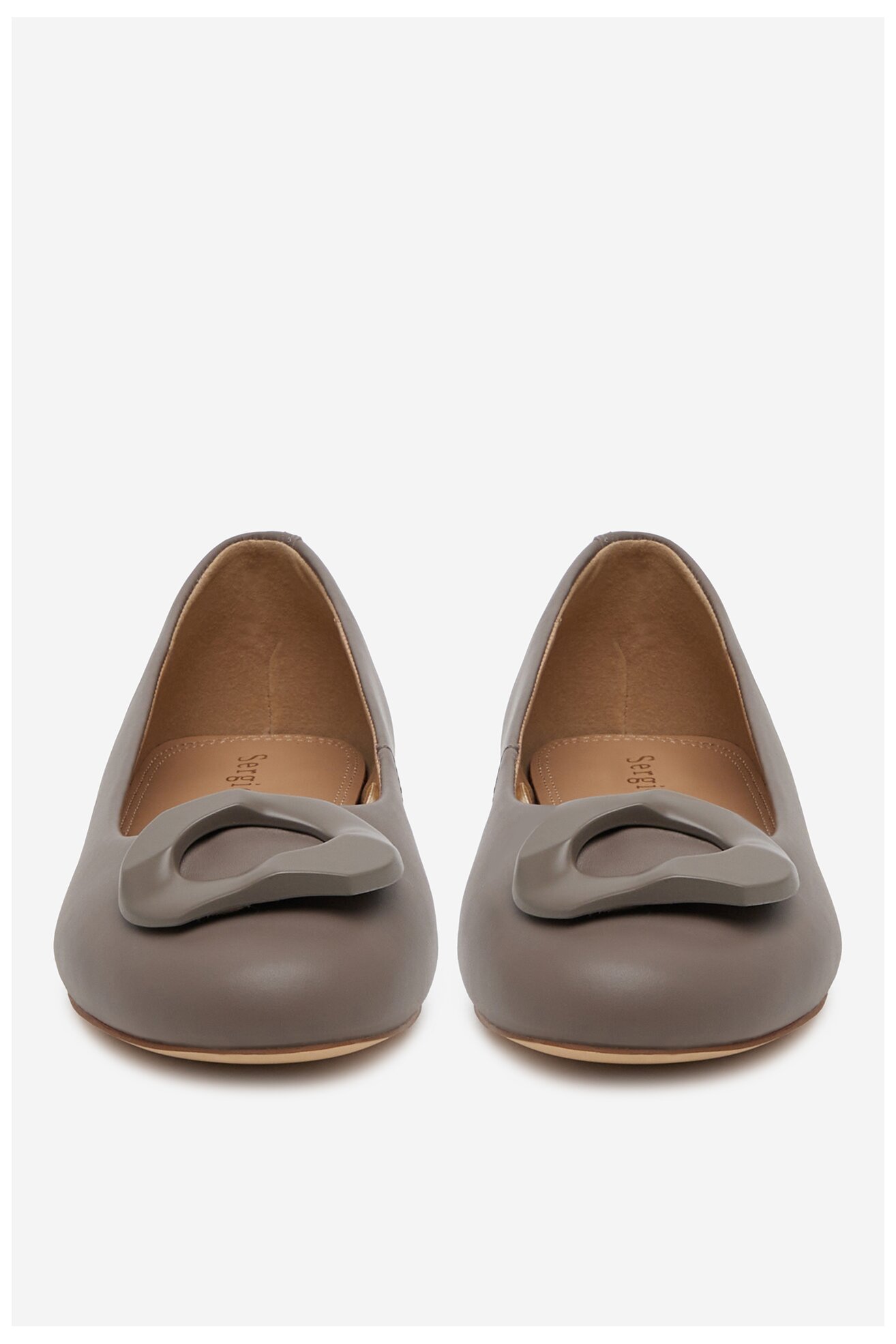 Baleriny Sergio Bardi WYL3692-2Z-SB Szary