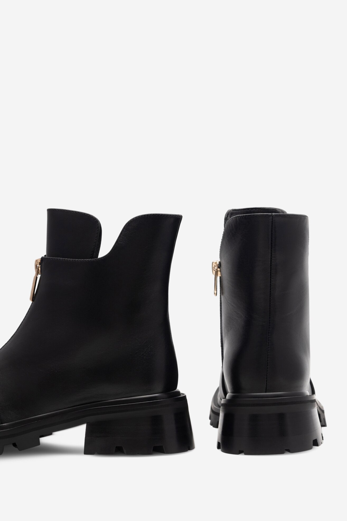 Botki EVA MINGE KORDOWA-8267-613 Czarny