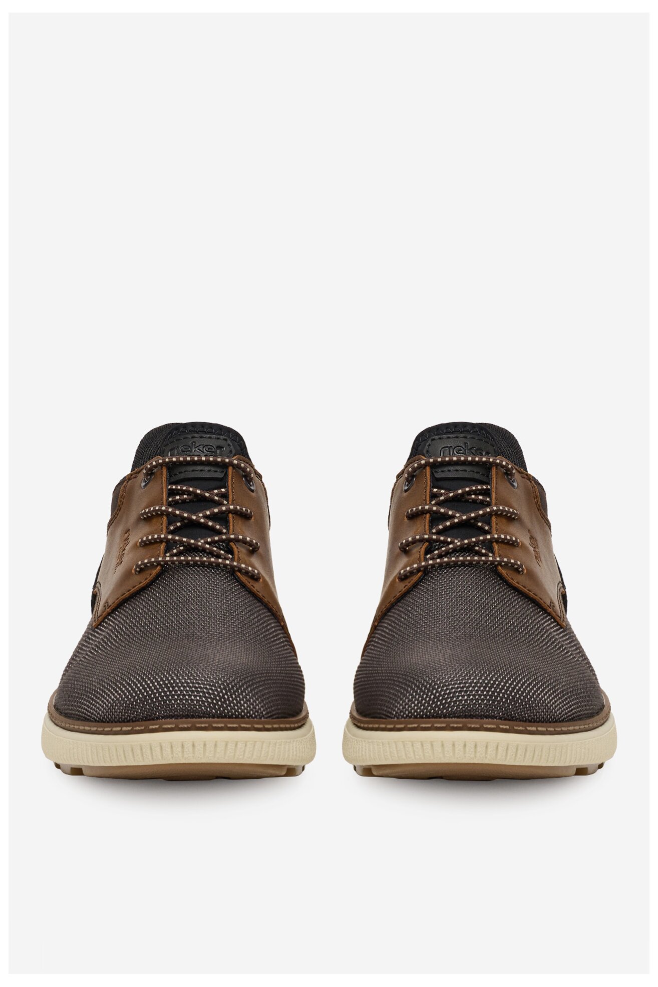 Półbuty Rieker B3357-25 Brązowy