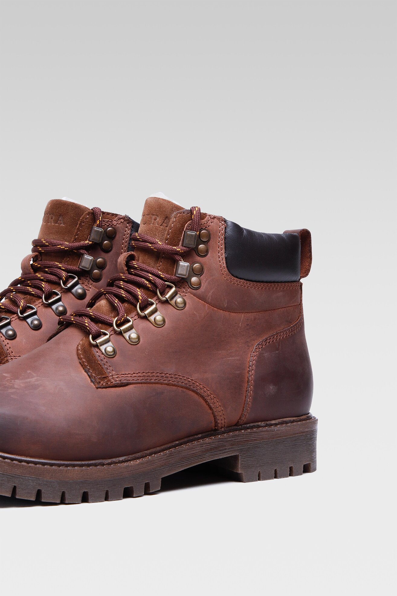 Trzewiki Badura MB-POLYMAN-12 Brązowy jasny