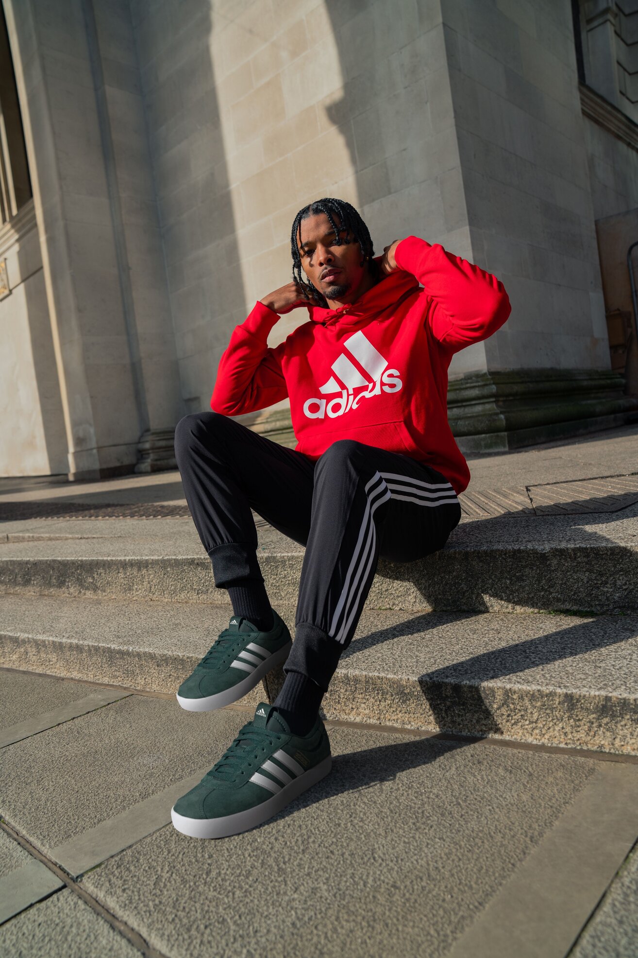 Спортни обувки adidas VL COURT 3.0 ID6284 ЗЕЛЕН