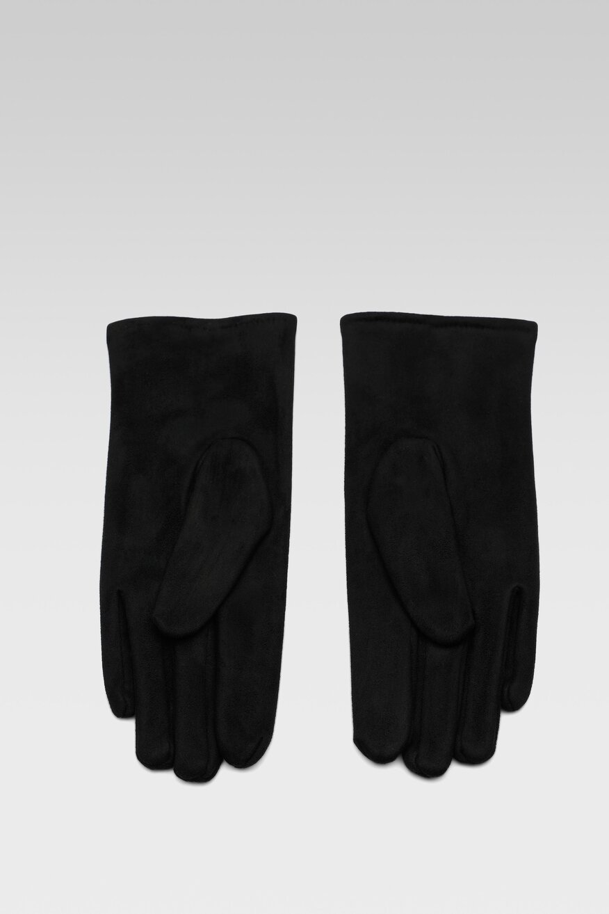 
                ACCCESSORIES - Rękawiczki damskie czarne - 5904862003122