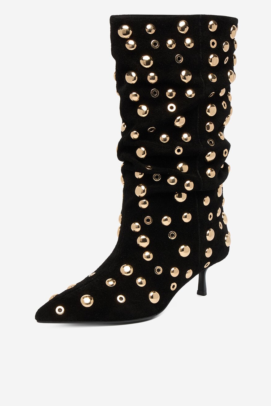 Botki EVA MINGE EO-TESS-2117-05 Czarny - 5906751423950