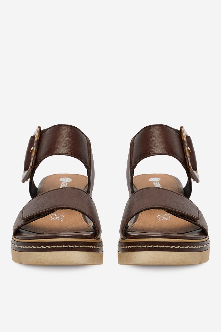 
                Remonte - Sandały skórzane - 5906751790472