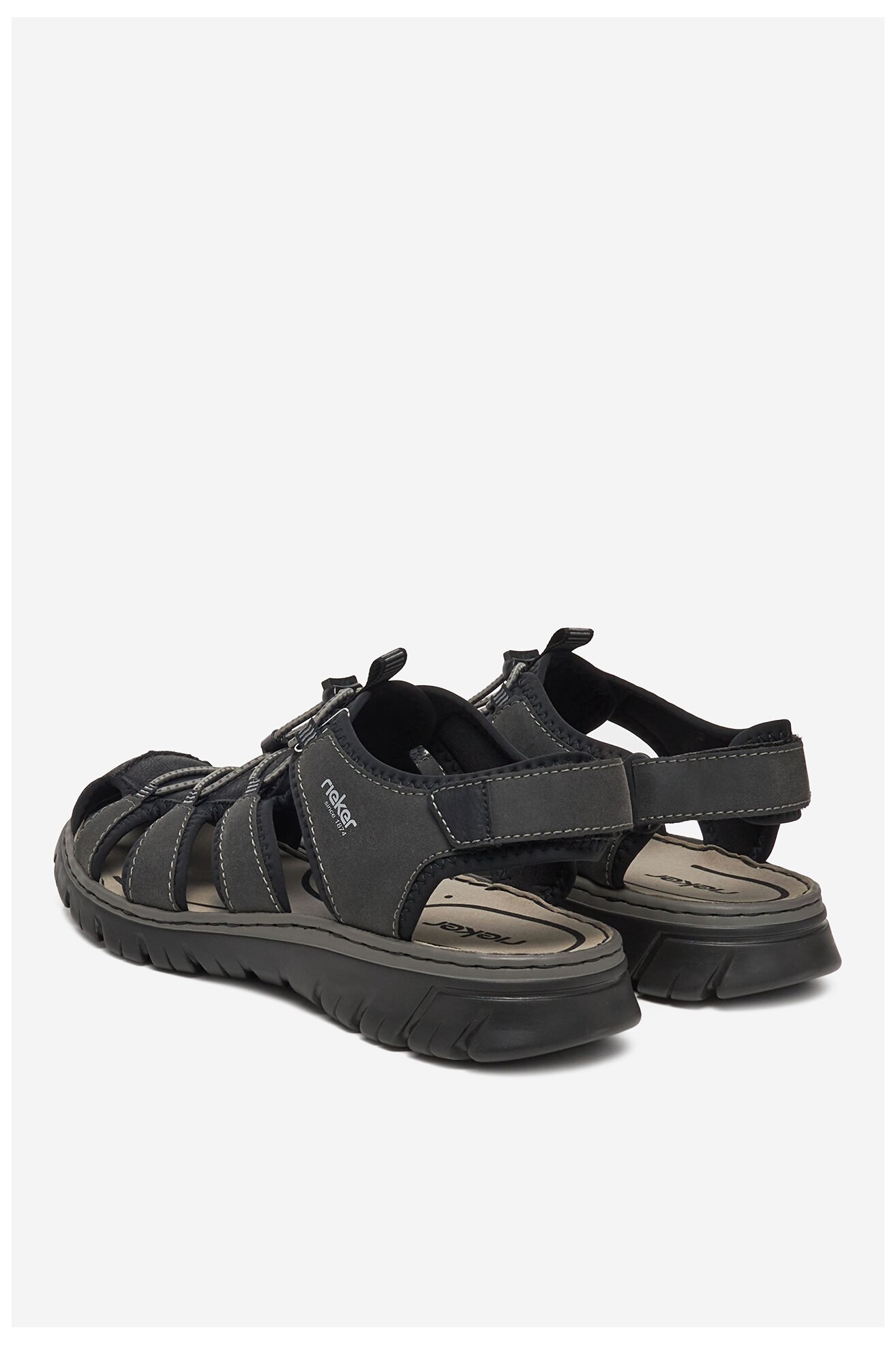 Sandały Rieker 26770-00 Czarny