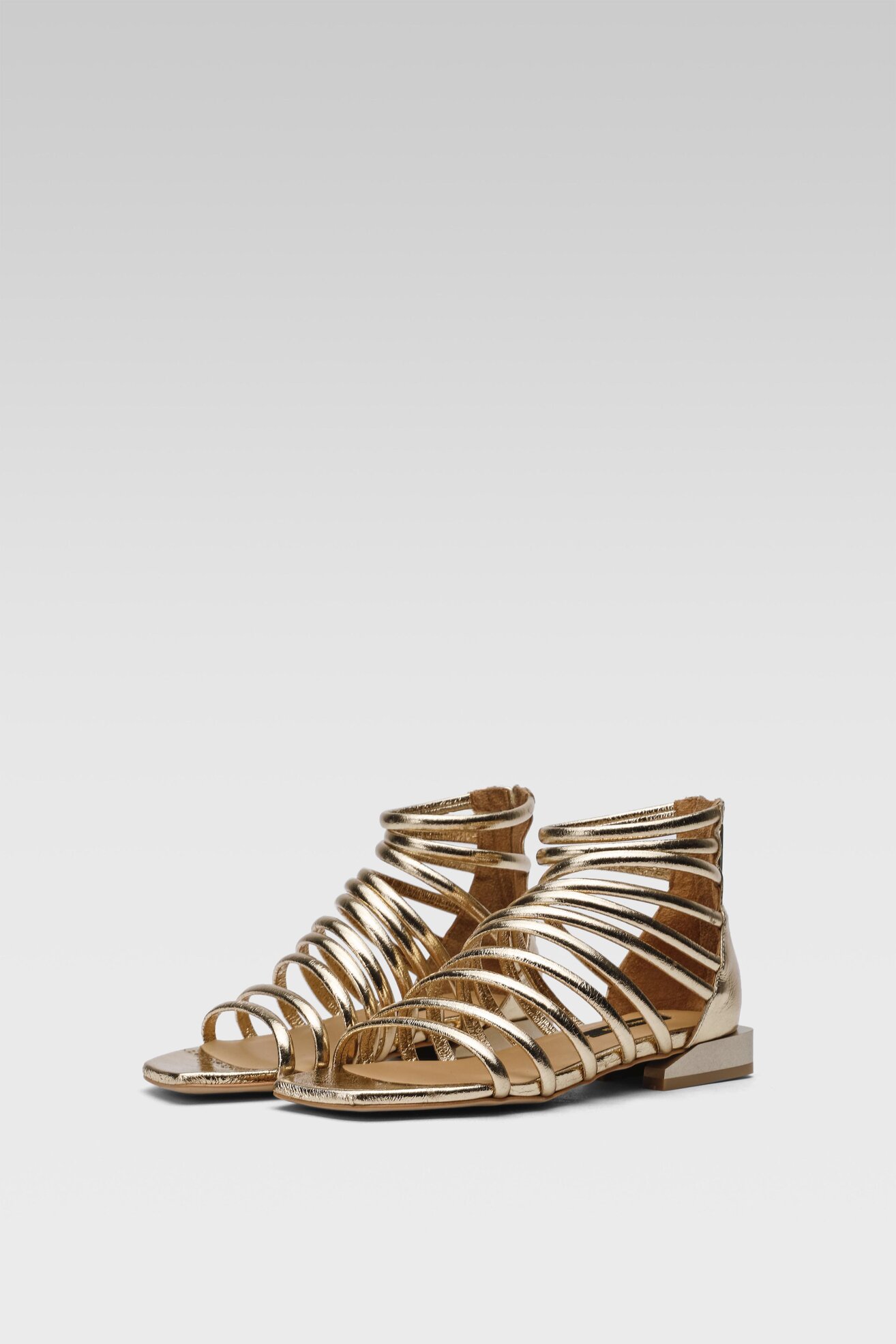 Sandały Gino Rossi 0270 Złoty