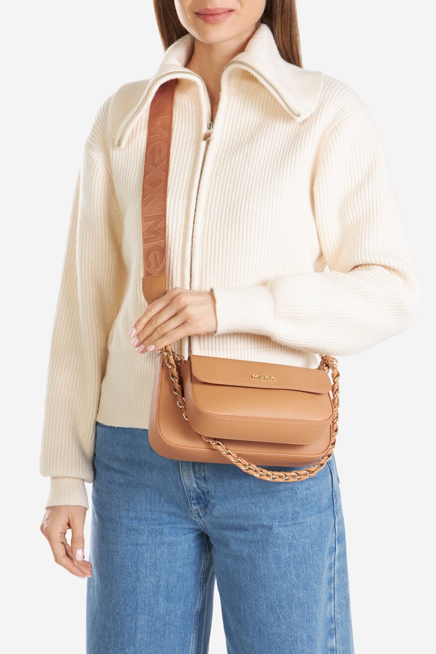 Дамска чанта Mexx КАМЕЛ - 5903698179391