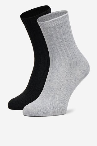 Шкарпетка NINE WEST CEO_AS_NW_08_W_AW25 (2 PACK)R СВІТЛО-СІРИЙ