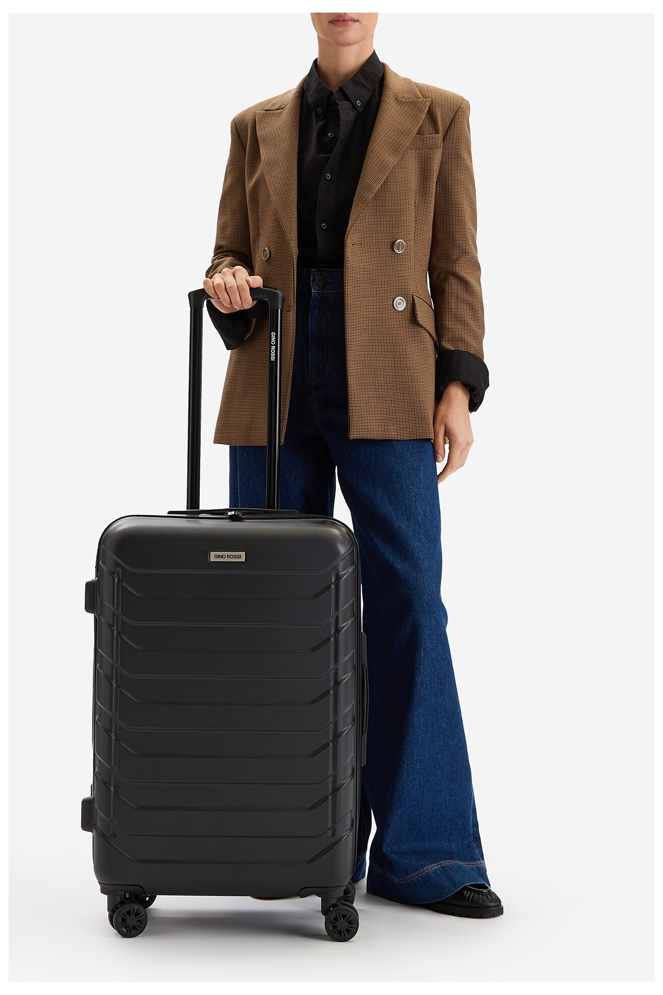 Valiză Gino Rossi C-GIN-M-001-05-BLACK NEGRU