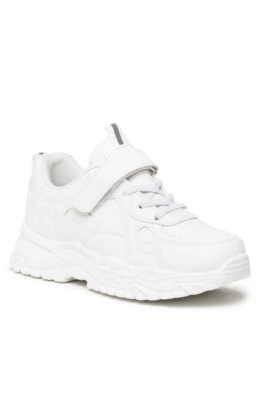 DeeZee - Sneakersy białe - 5904862631271