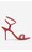 Сандали NINE WEST ZL23014CC ЧЕРВЕН