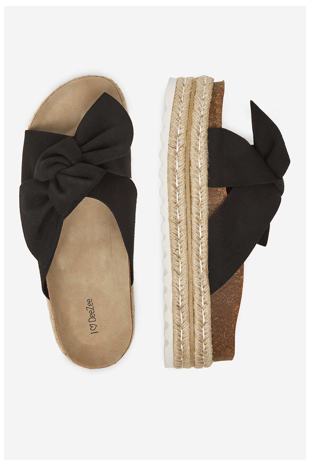 Șlapi DeeZee CT0626-16 NEGRU