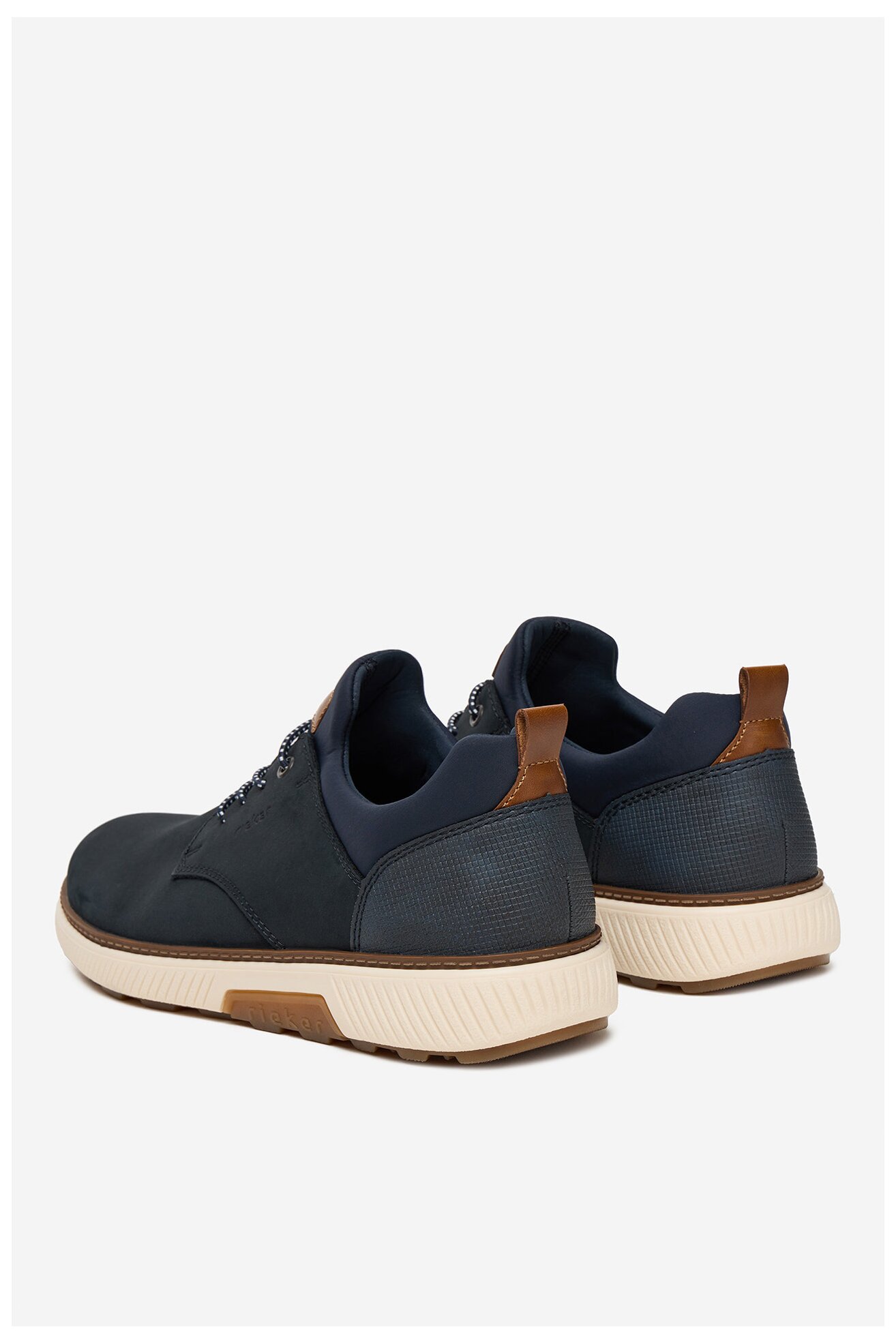 Polobotka Rieker B3360-14 BLANKYTNĚ MODRÁ