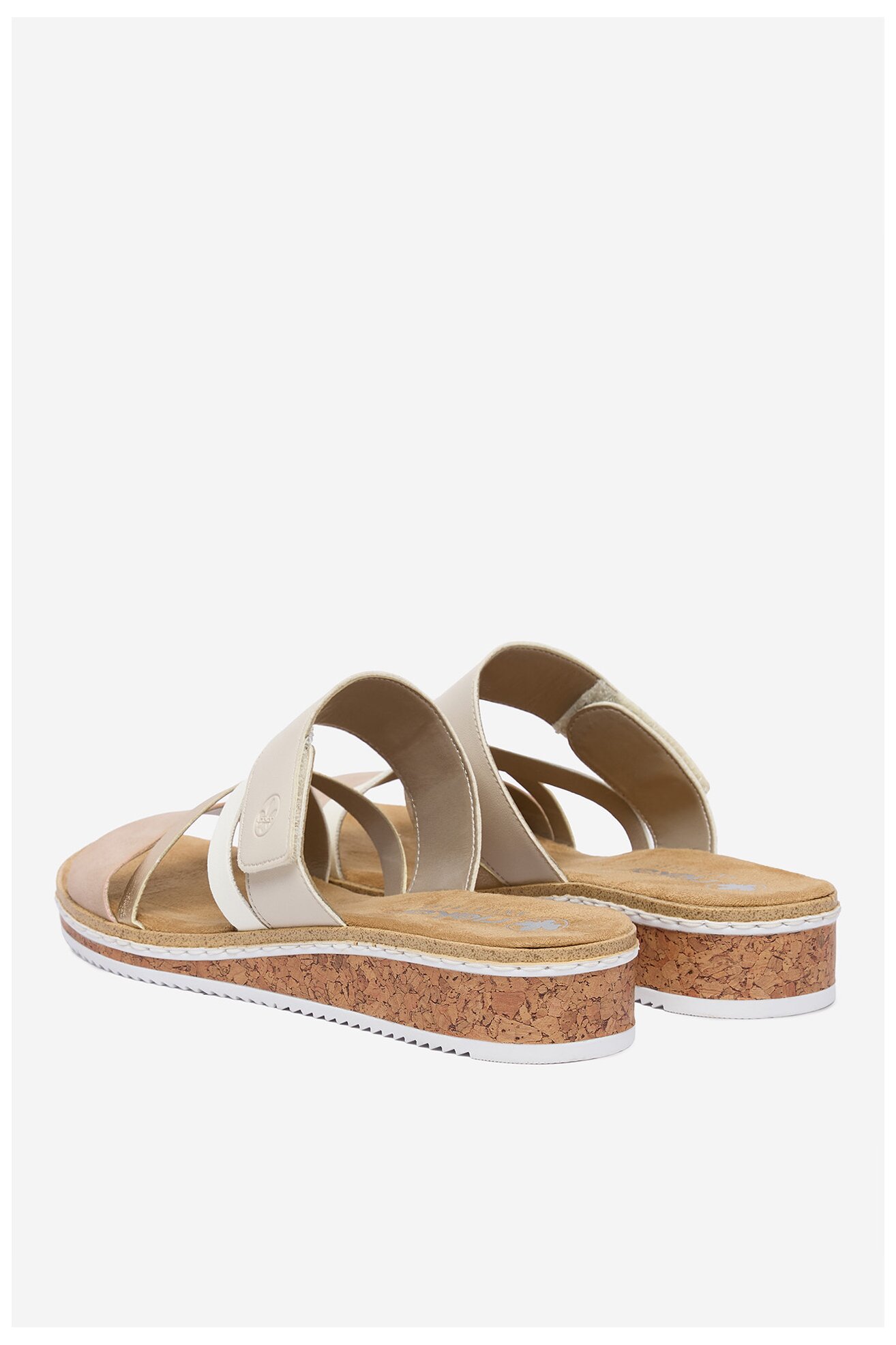 Klapki Rieker CEO-V3652-94 Beżowy