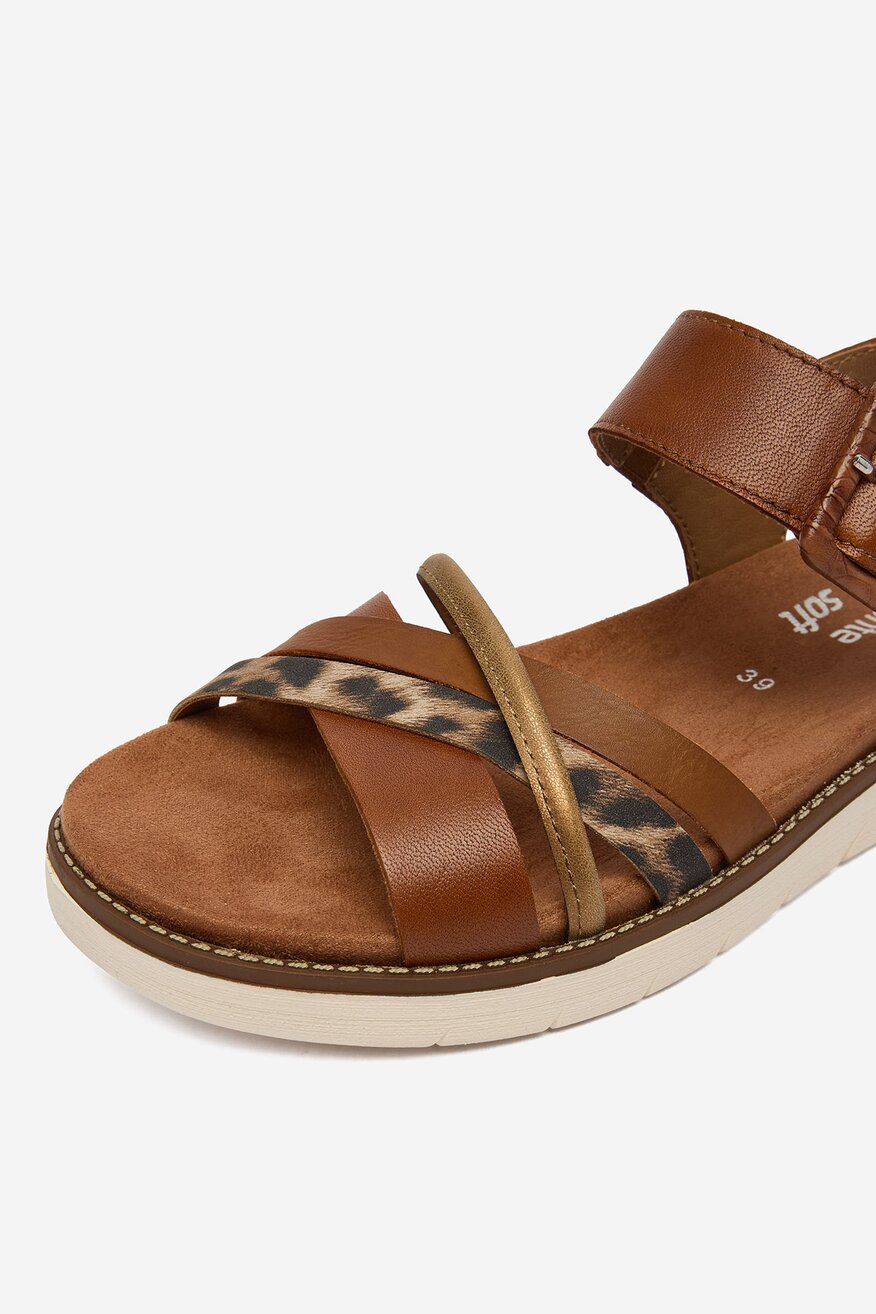 Remonte - Sandały skórzane - 5906751790632