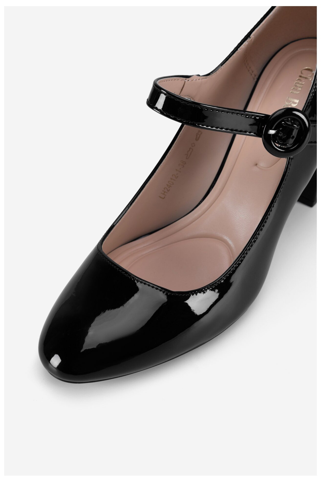 Lodičky Clara Barson LH24012-1 ČERNÁ