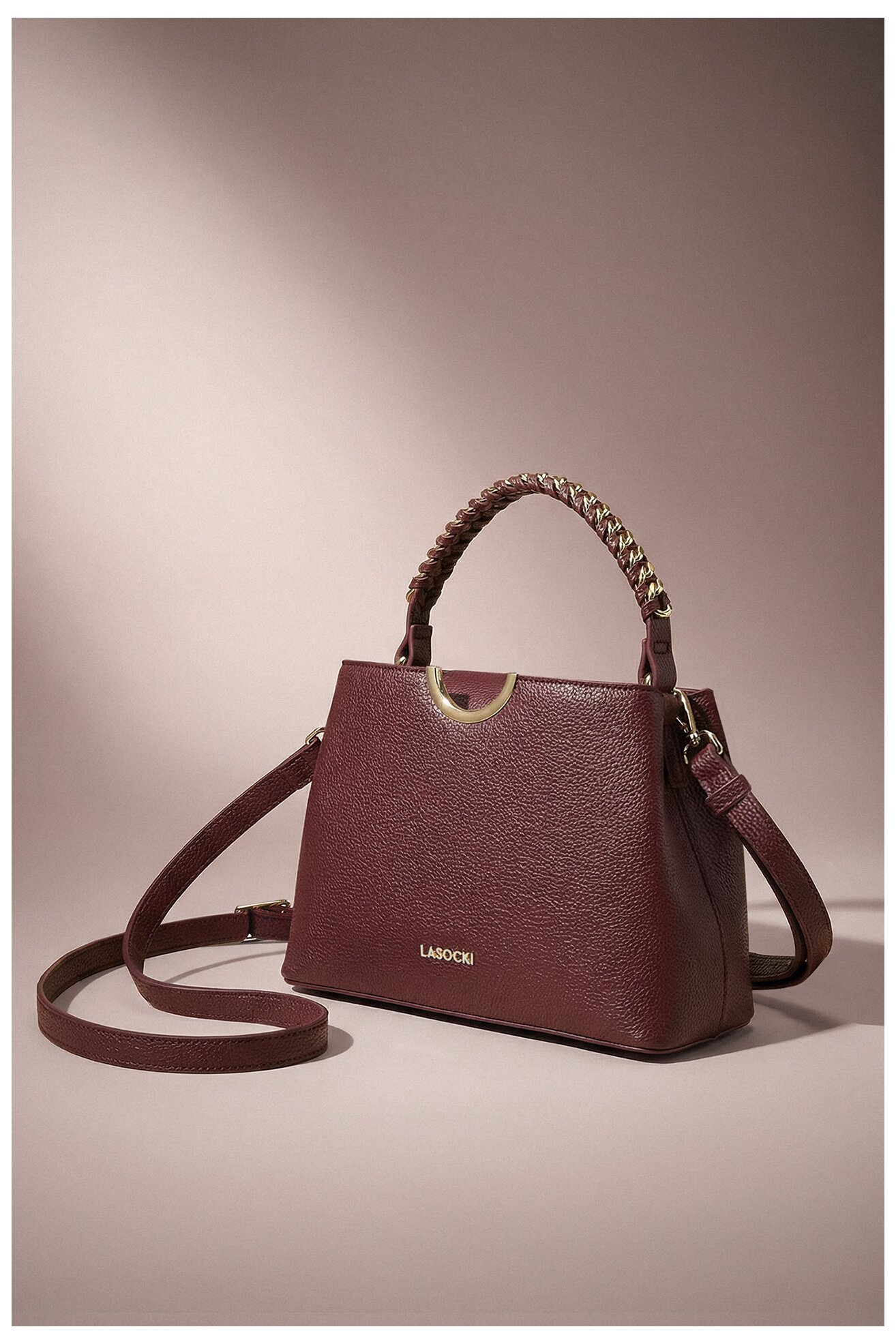 Torebka Lasocki MLS-E-056-05 Bordowy