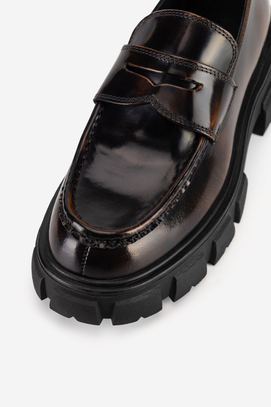 Mocasini Badura MARO ÎNCHIS - 5905588814955