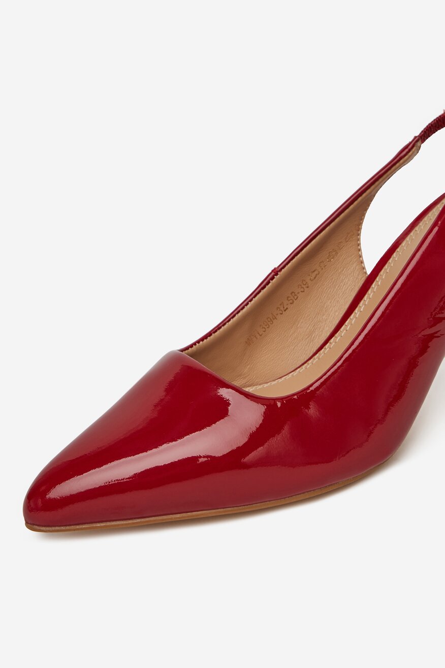 Pantofi cu toc Sergio Bardi ROŞU - 5903698047560