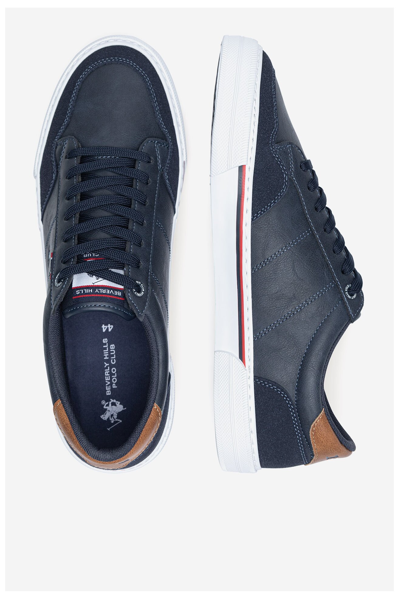 Trampki Beverly Hills Polo Club V5-6248 Granatowy