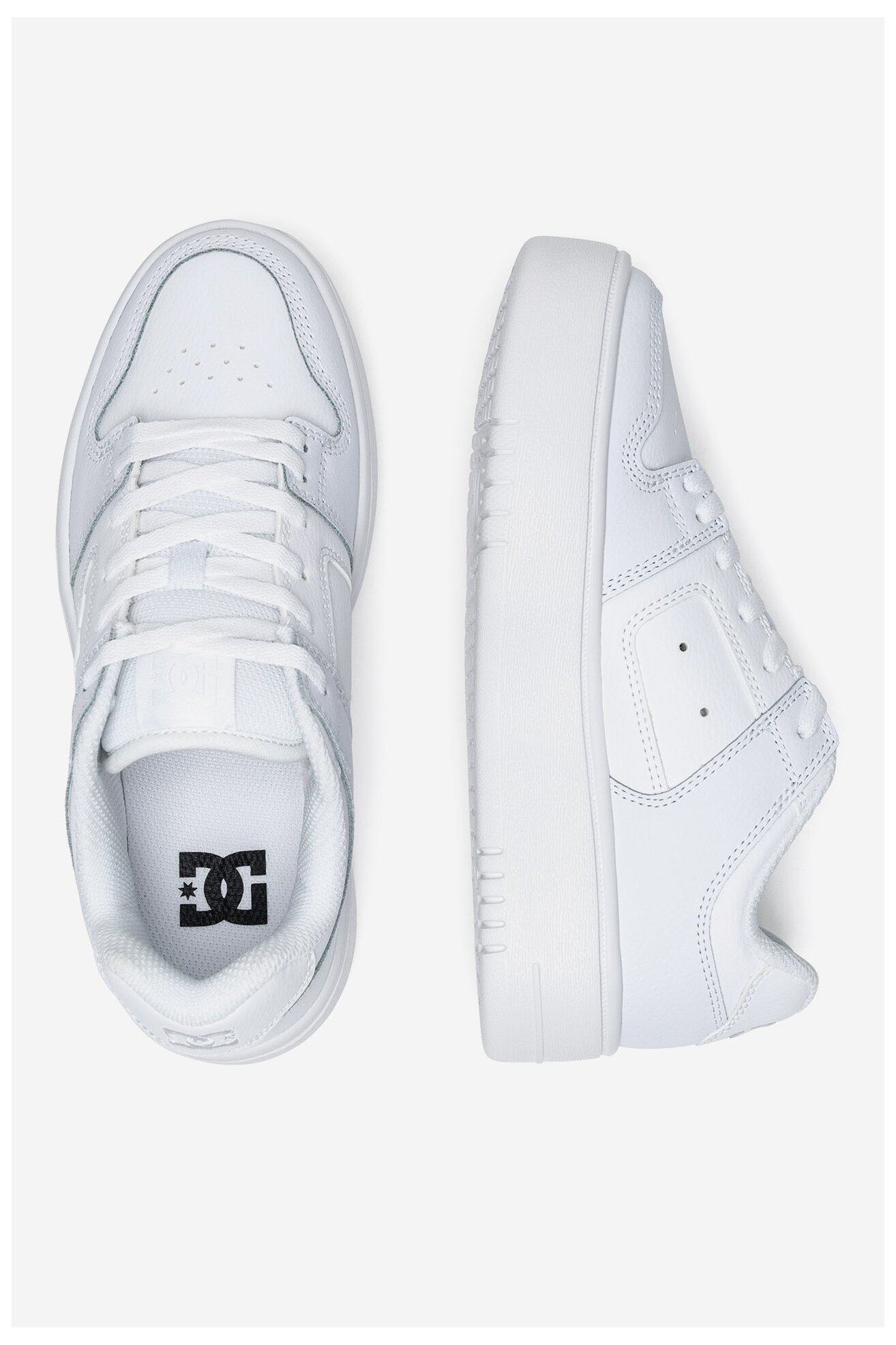 Sportcipő DC Shoes MANTECA 4 PLATFORM ADJS100156-WW0 FEHÉR